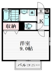 グリーンヒル藤崎Ⅱの物件間取画像